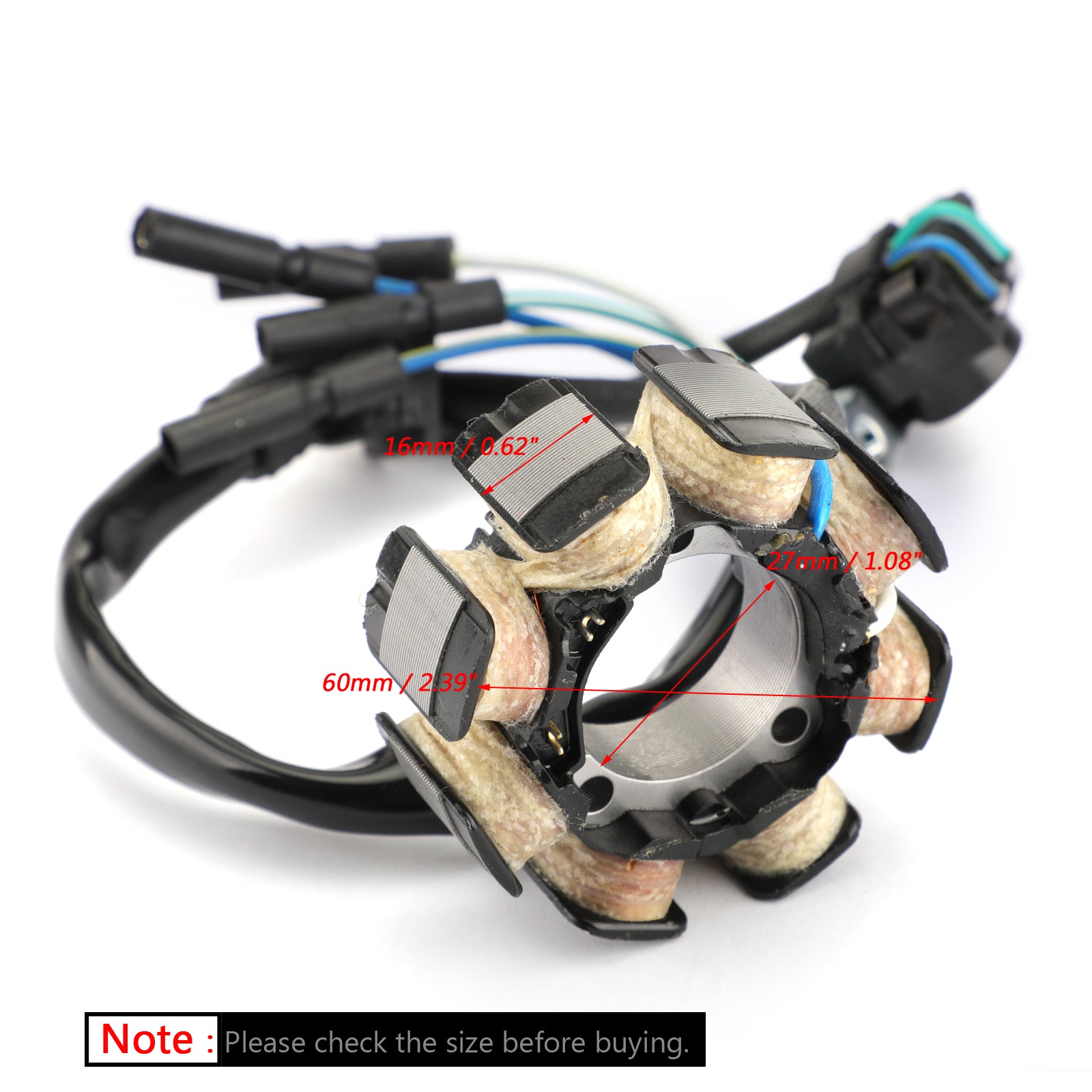 Lichtmaschine Stator 8 Pole Für Honda CRF450R 02 03 31100-MEB-670 31100-MEB-671