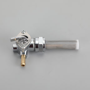 Benzinhahn-Kraftstoffventil, rechter Zapfen, 22 mm, passend für Softail Electra Glide Road King Generic