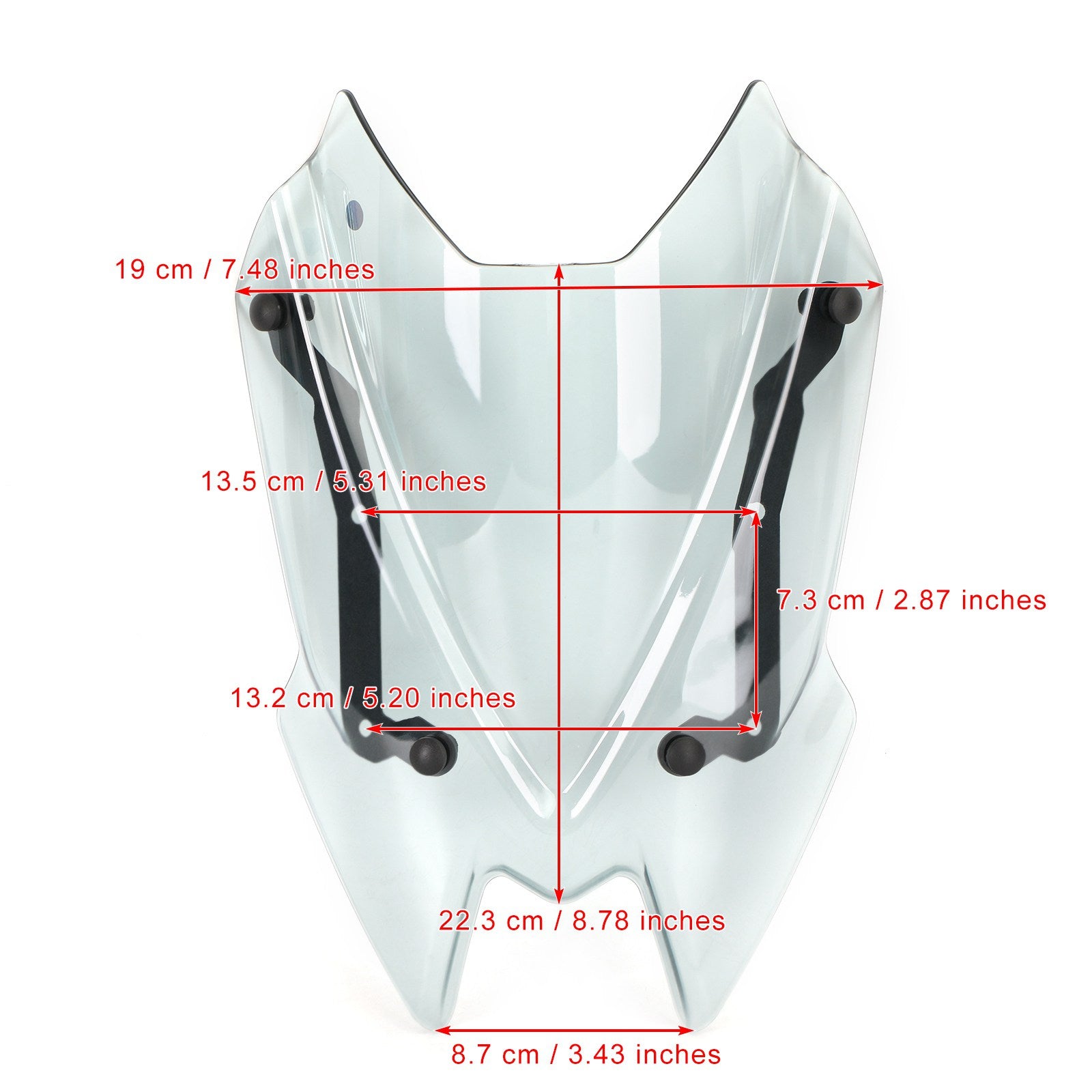 Windschutzscheiben-Windschutzscheiben-Windschutz für KAWASAKI Z900 2020 Generic