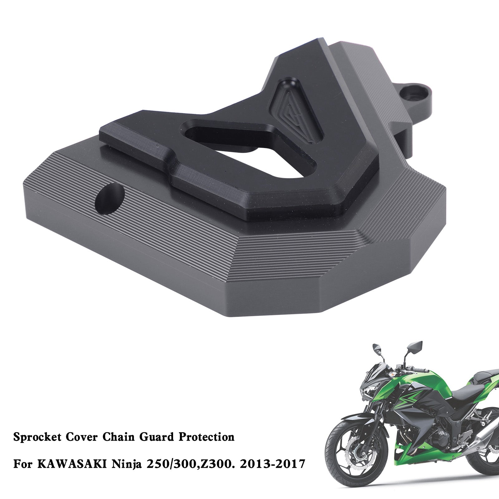フロントスプロケットカバーチェーンガード KAWASAKI Ninja 250 300