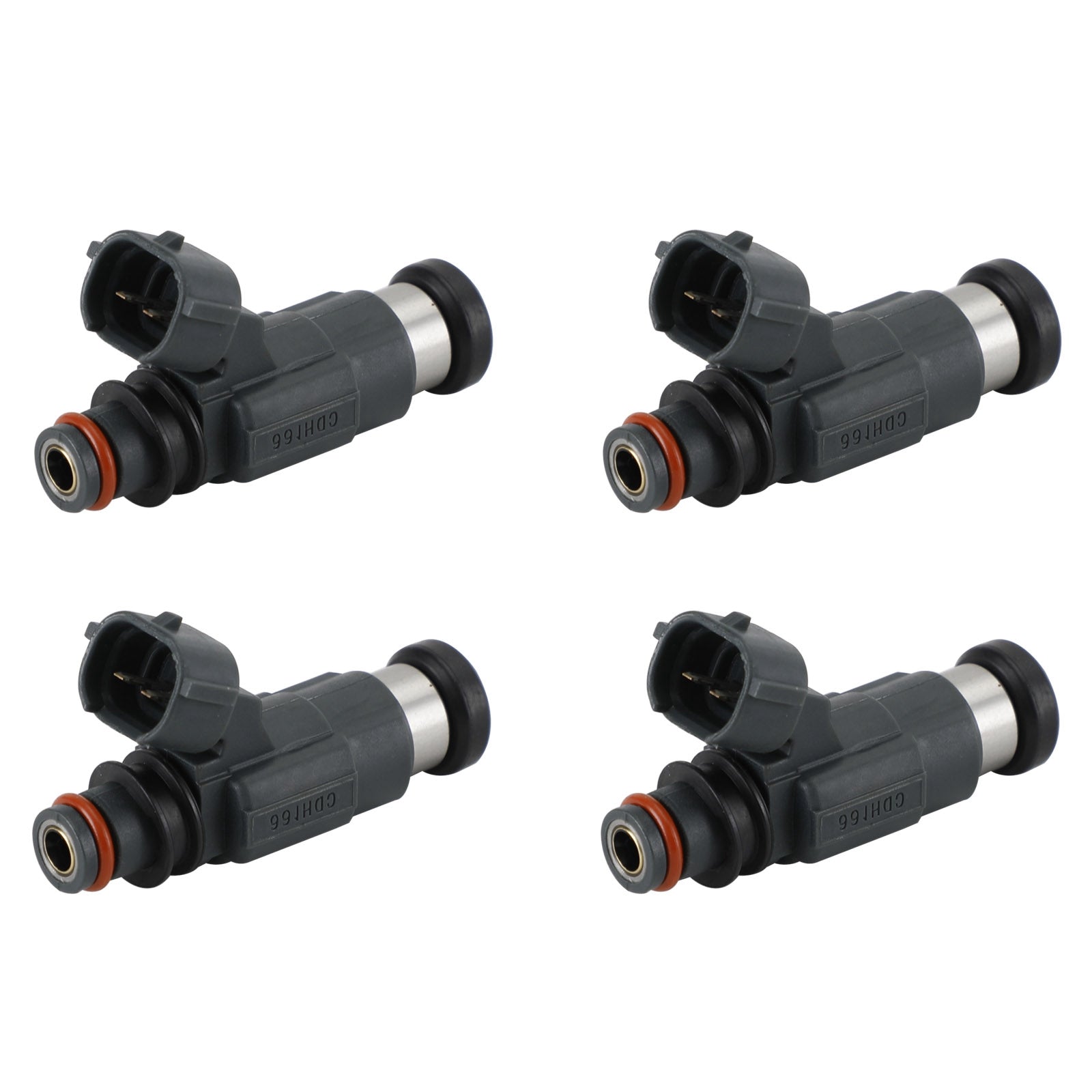 4PCS 15710-66D00 Fuel Injectors CDH166 For Suzuki DF60-DF70 1998-2009