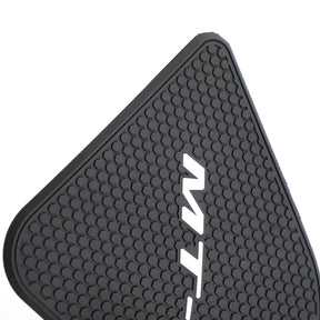 Side Grip Tank Pads Black For Yamaha MT-07 MT07 2021 - 2022 2-Piece Kit Generic