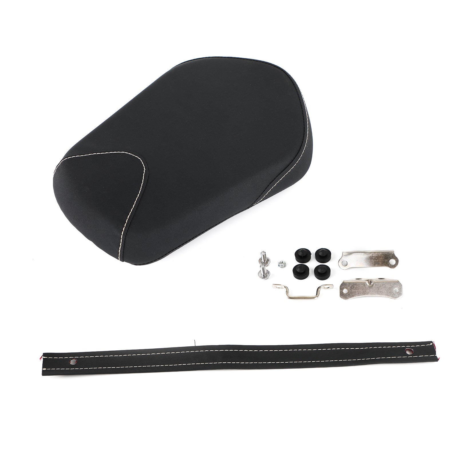 Cuscino nero per sedile passeggero posteriore adatto per Yamaha Bolt XV950 XVS950 2014-2020 generico