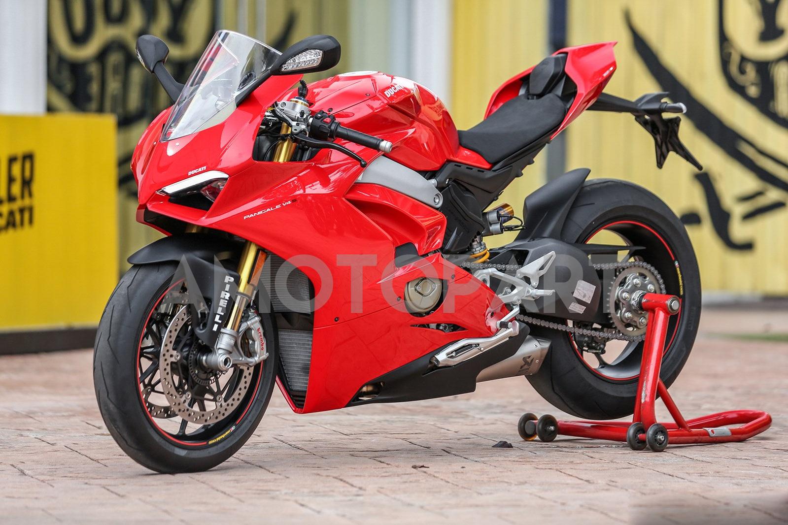 Amotopart Ducati 2018-2019 Panigale V4/V4S Style 8 Fairing Kit