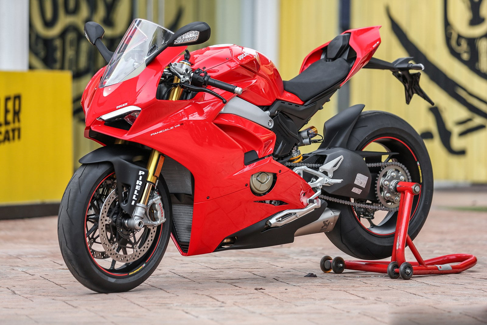 Amotopart Ducati 2018-2019 Panigale V4/V4S & 2018-2020 Panigale V4SP スタイル 8 フェアリングキット