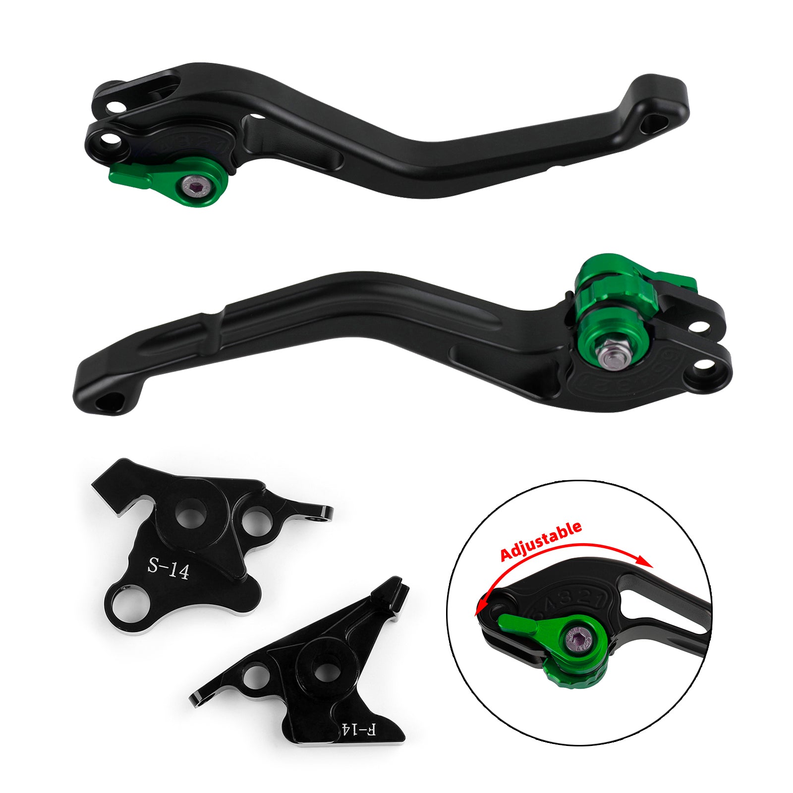 NEW Short Clutch Brake Lever fit for Suzuki GSF650 GSX1250 GSXR1300 DL1000