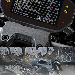Universal Motorcycle Tft Digital Speedometer 14000Rpm 6 Gear Backlight Odometer