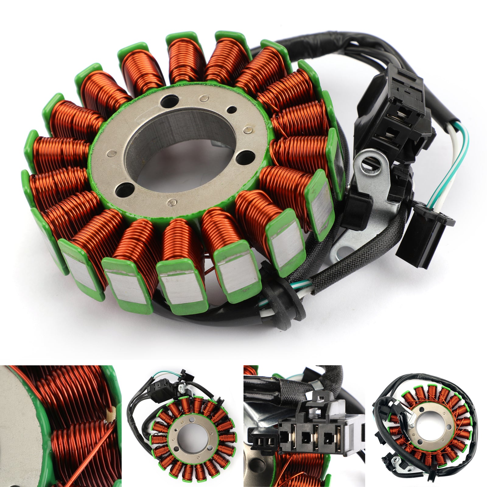 Generator Stator Spule 18 Pole für Kawasaki EX300 EX250 Ninja 13-17 ER250 ER300 Fedex 