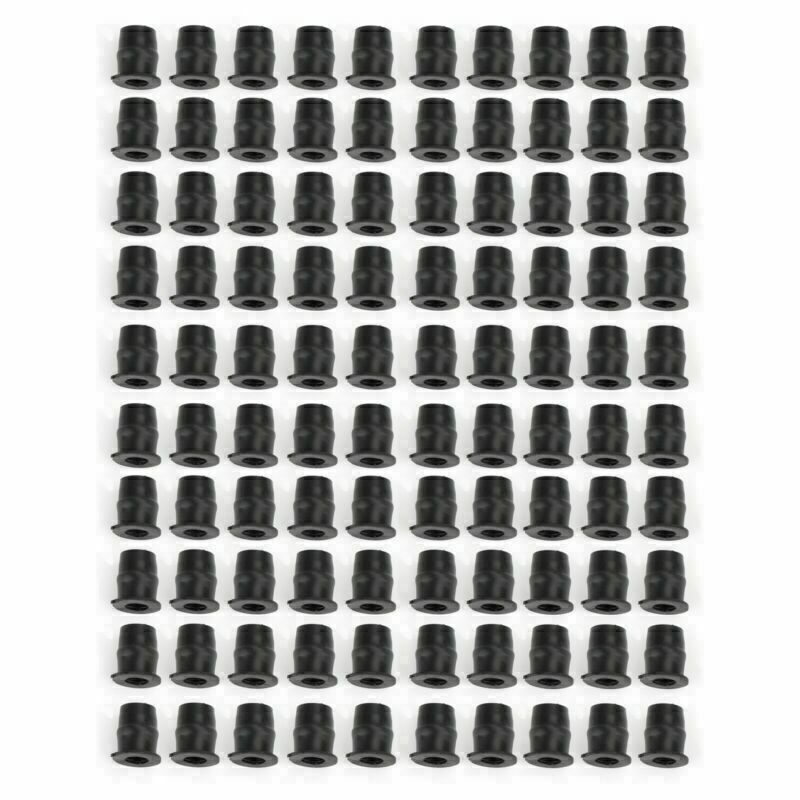 100 Quantity 10-32 M5 Rubber Well Nut Windscreen & Fairing 3/8 Wellnuts-5mm Generic