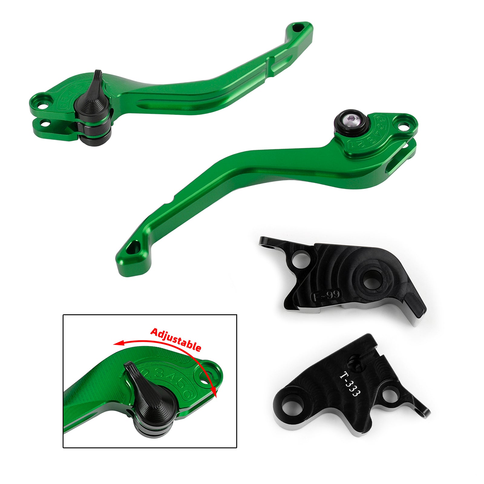 CNC Short Clutch Brake Lever fit for DAYTONA 675 R SPEED TRIPLE R 1050