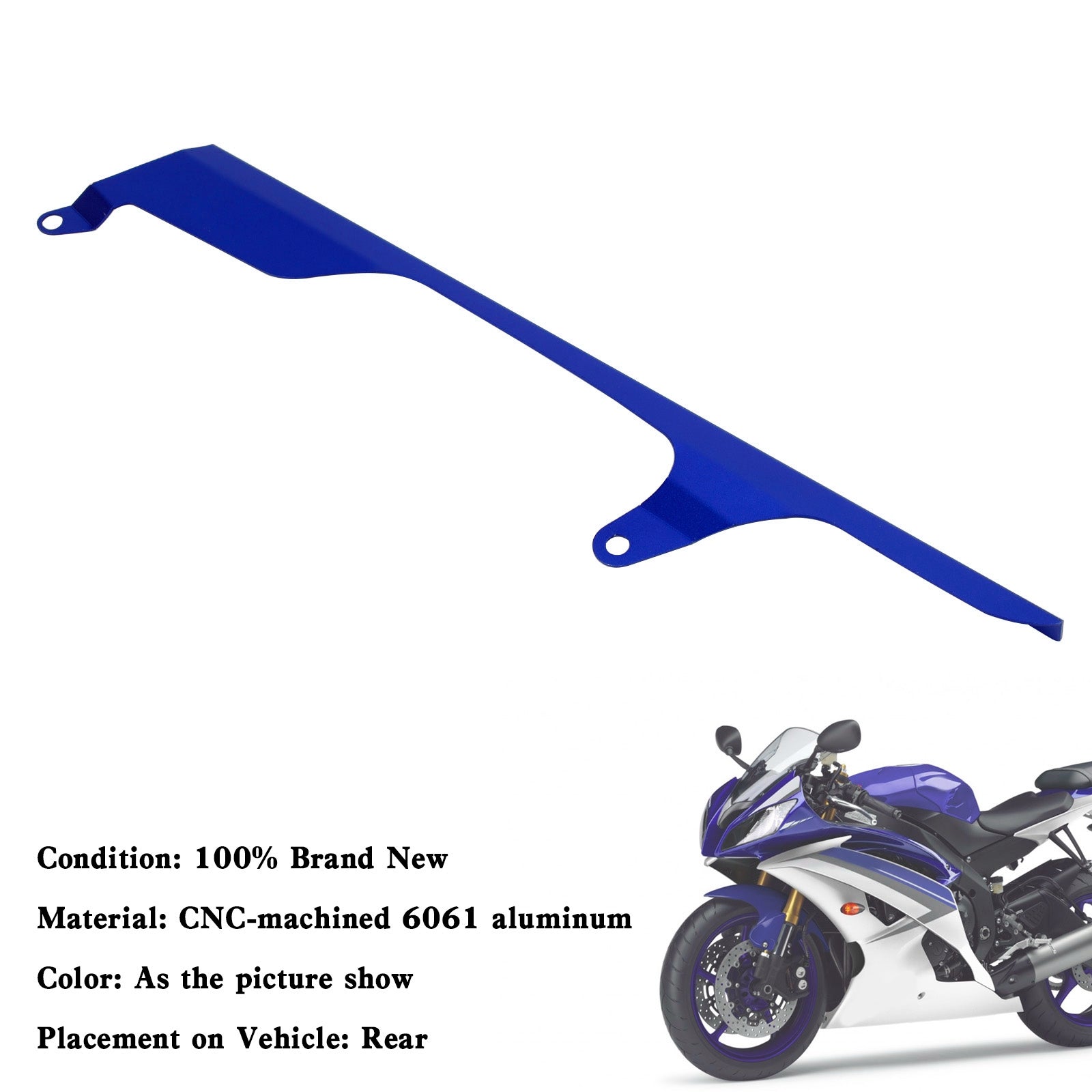 Kettenrad-Kettenschutz-Schutzabdeckung für Yamaha YZF R6 2006–2018