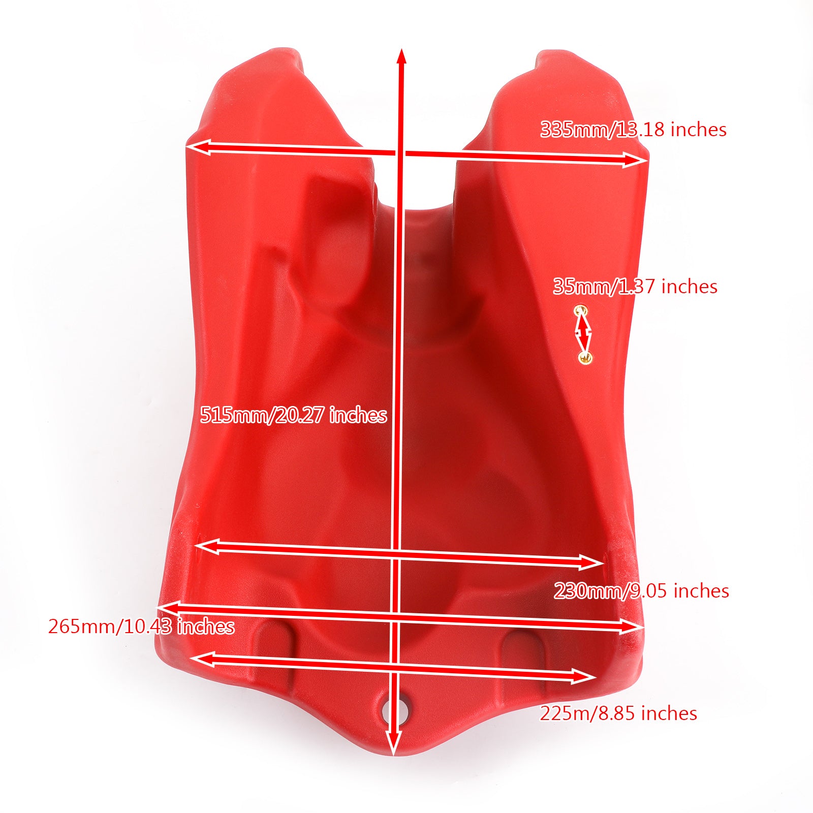 Réservoir de carburant en plastique de remplacement Honda avec bouchon de gaz FT49300R pour Honda TRX 300 Fourtrax 2WD 1988-1992