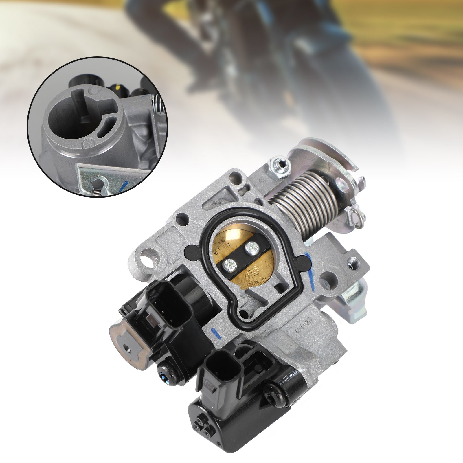 Throttle Body Assembly fit for Honda Vario 125 FI/I Helm-IN 16400-KZR-601 Generic