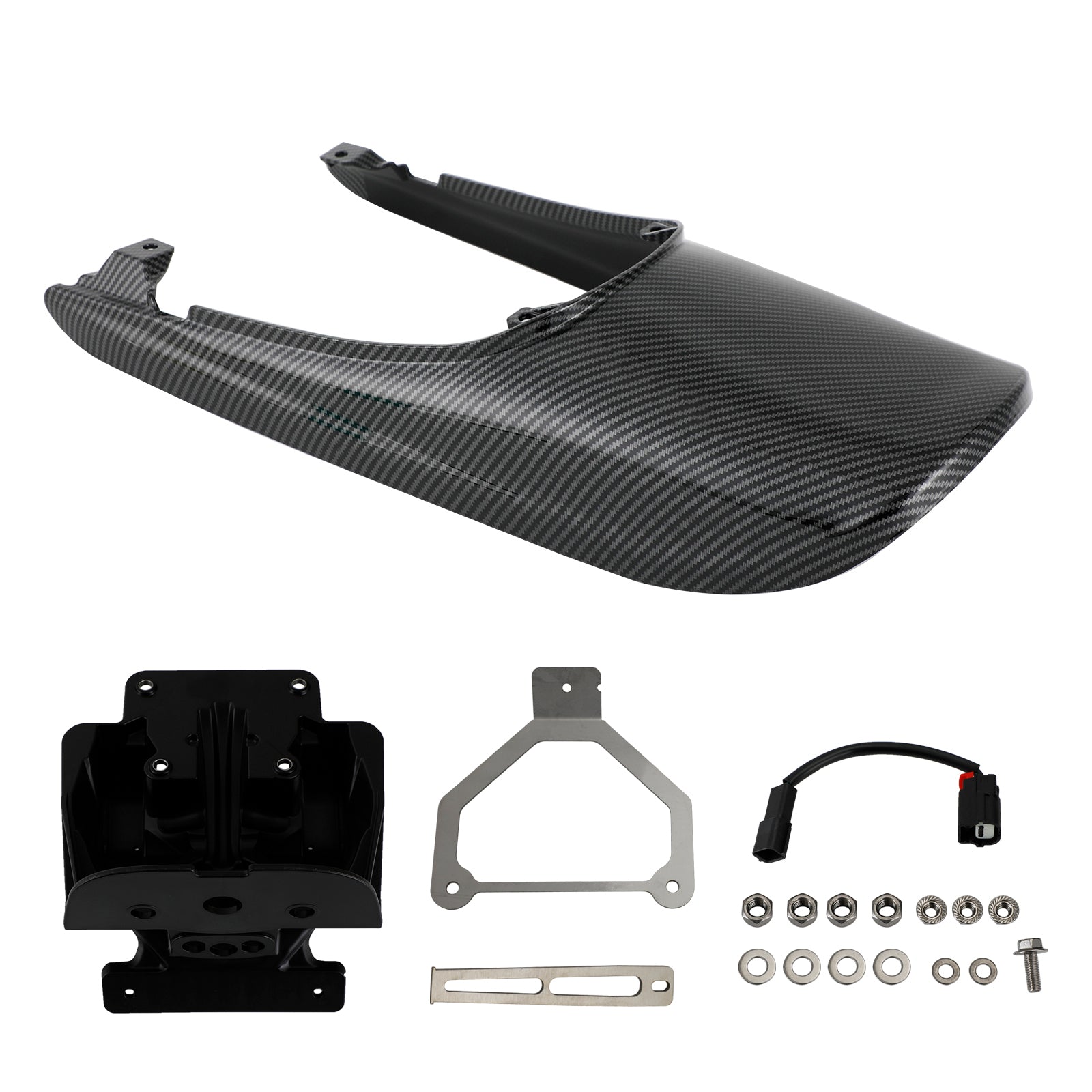 Tail Cowl Fairing+License Plate Bracket fit for Kawasaki Z900RS 2018-2022 Generic