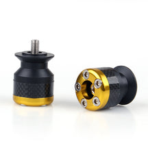 Bobines universelles de curseurs de bras oscillant de 8mm en Fiber de carbone CNC pour moto générique