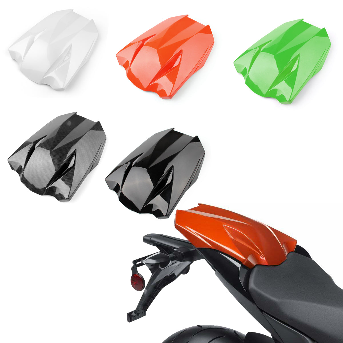 Coprisedile posteriore adatto per Kawasaki Z1000 2011-2013