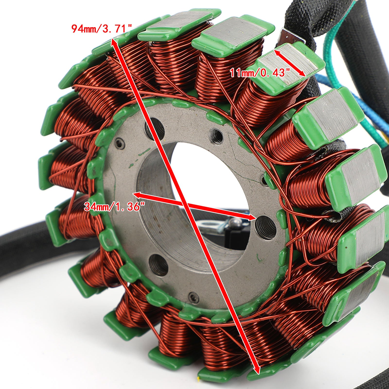 Statore alternatore per Polaris Phoenix Sawtooth 200 05-16 0452449 0454228 0454947 