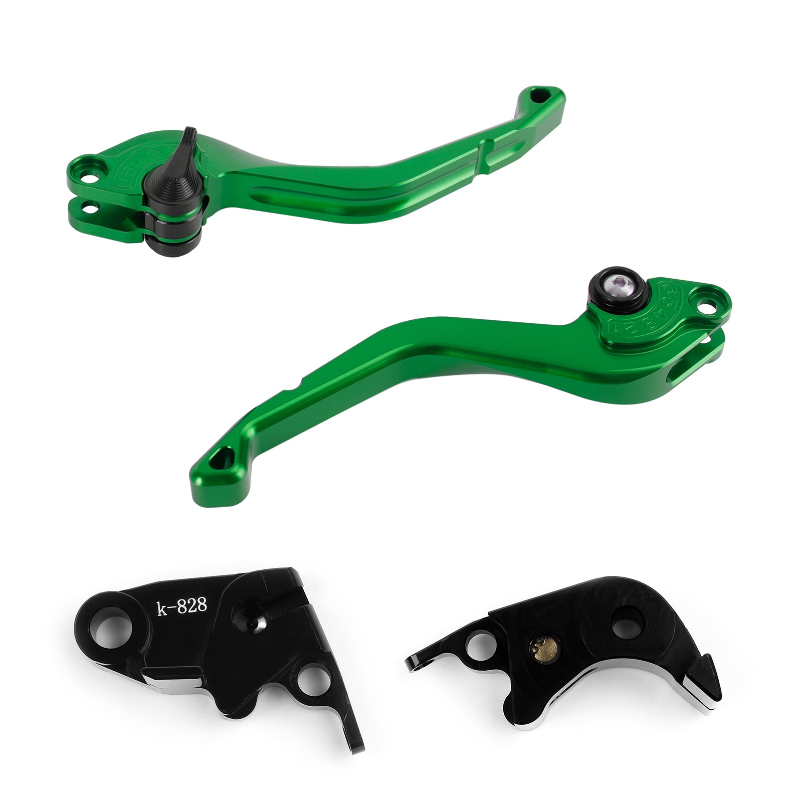 CNC-Kurzkupplungsbremshebel passend für Kawasaki ZX636R / ZX6RR 2005-2006