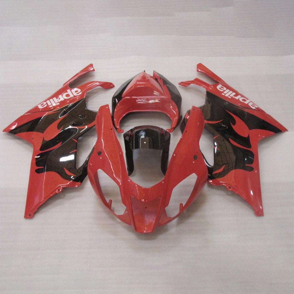 Amotopart 2003-2006 Aprilias RSV1000 Kit carena nera e rossa