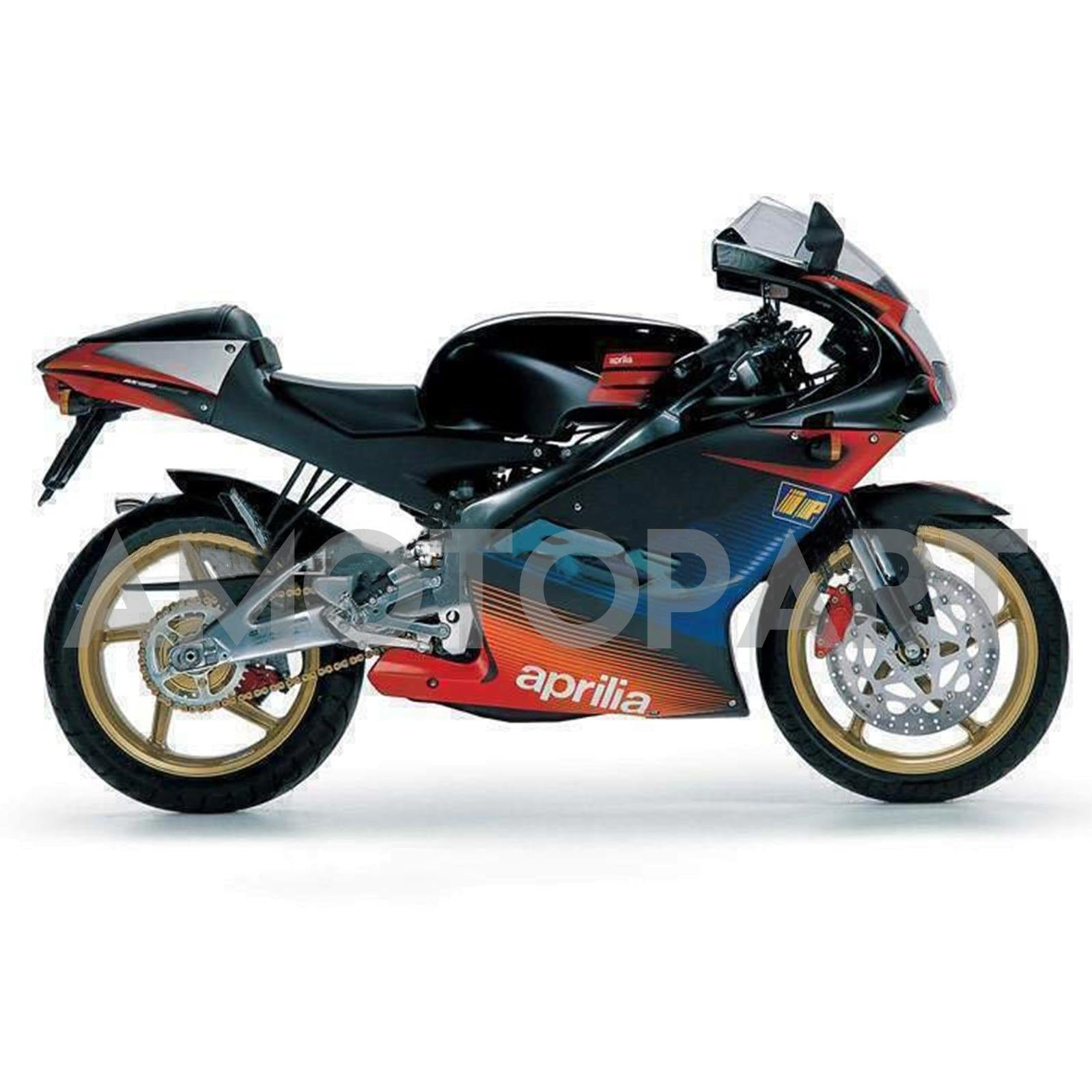 Amotopart 2000-2005 アプリリア RS125 ブラック&レッド フェアリングキット