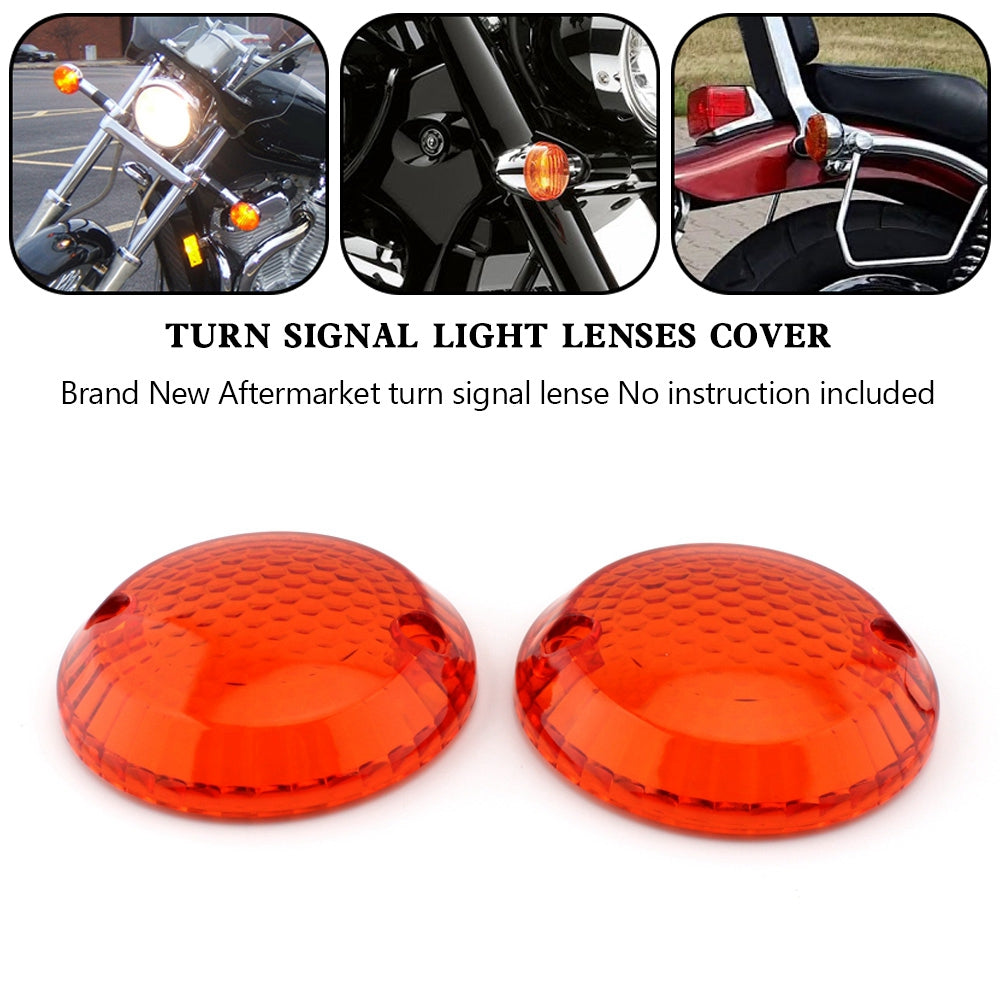 Turn Signal Light Lens Cover For Suzuki Cruisers Intruder 1400 VX800 Generic