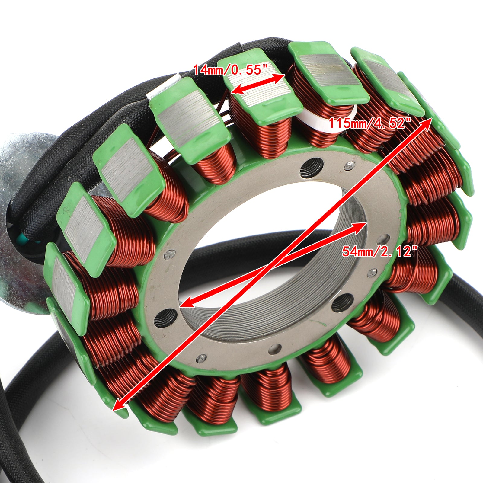 Alternator Stator For Yamaha 1.8 FX HO 09-11 FZR/FZS/VXR 09-12 6S5-81410-00-00 via fedex