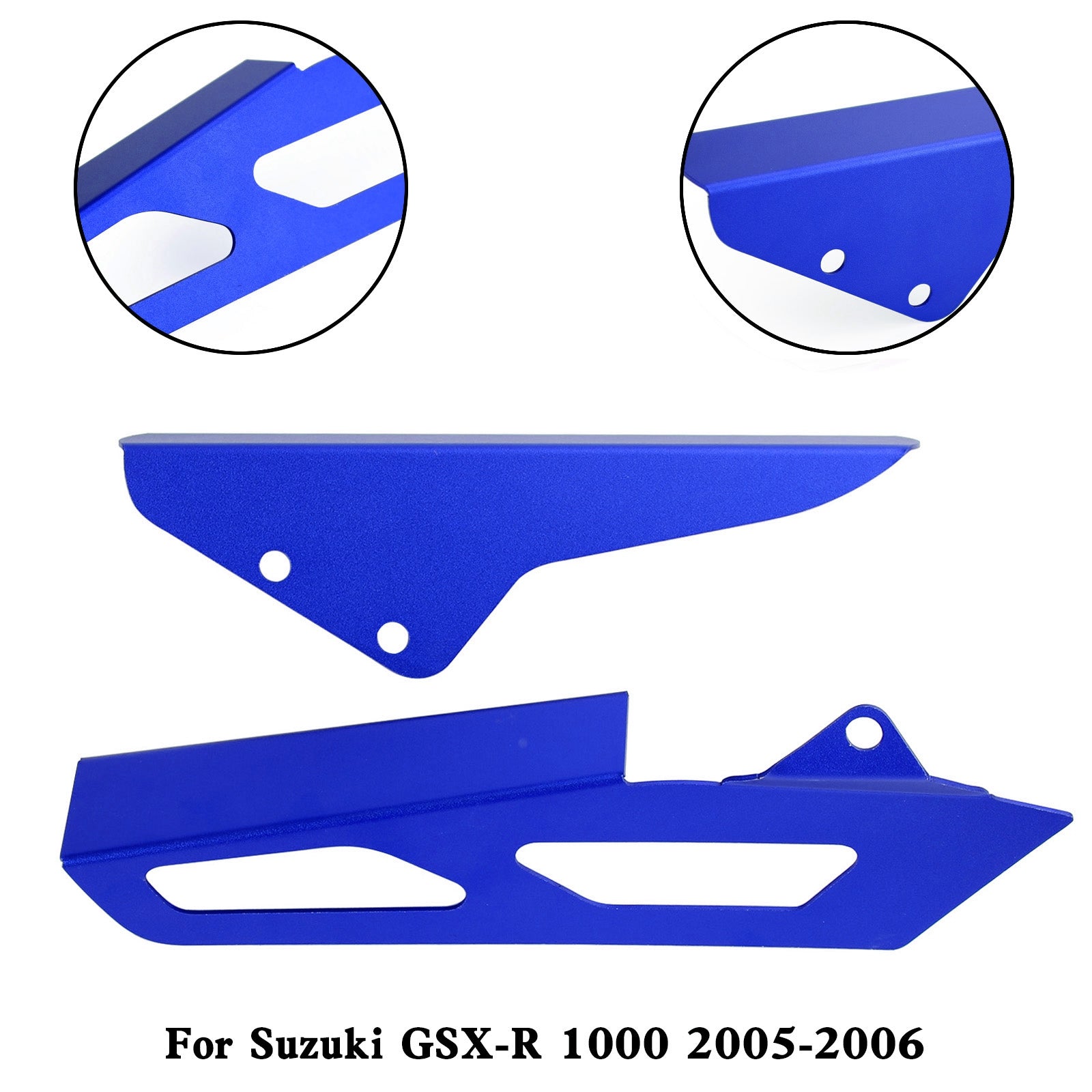 Copertura della protezione della catena della corona posteriore per Suzuki GSX-R GSXR 1000 2005-2006 K5 generico