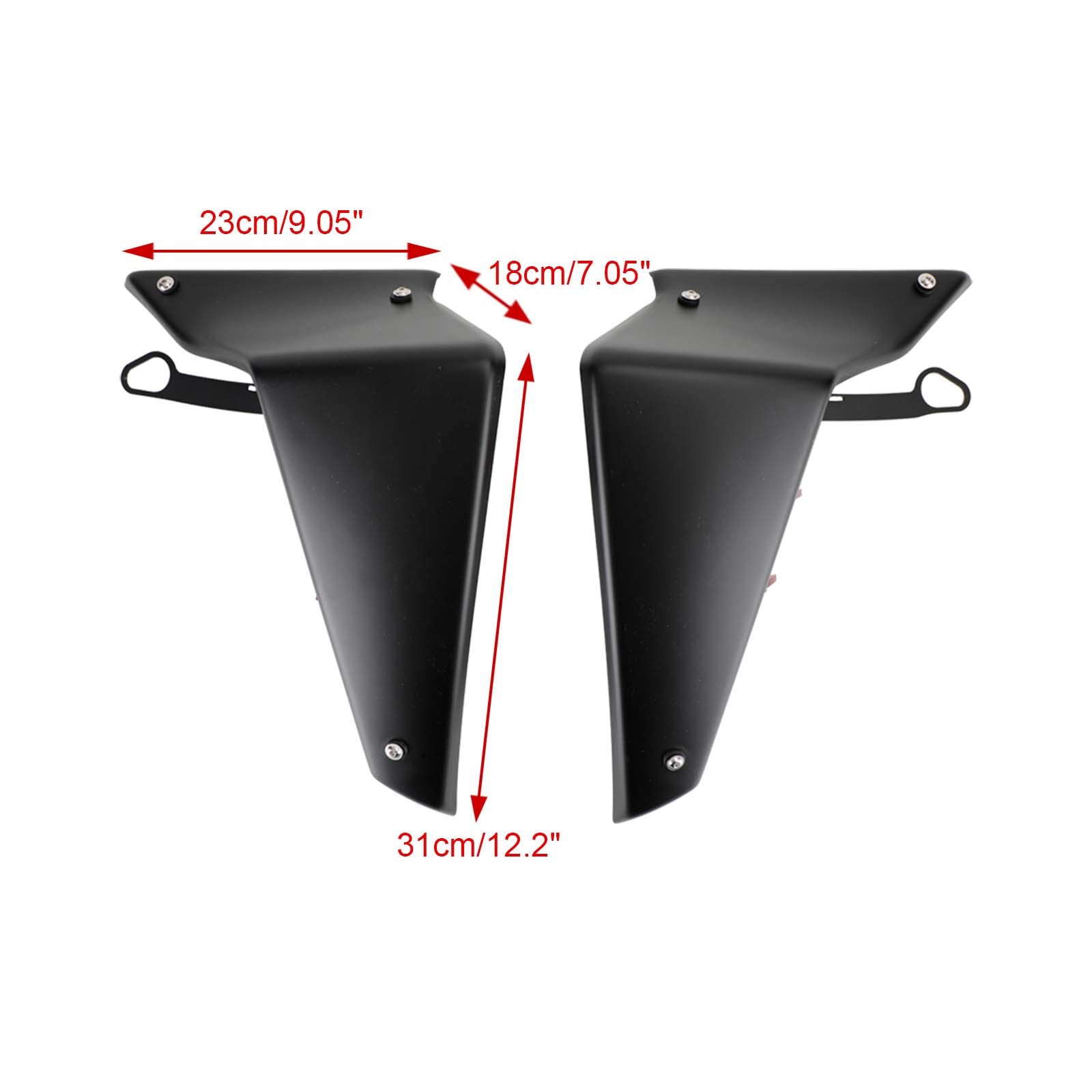 Side Spoilers Aerodynamic Wing Deflector For YAMAHA MT-09 SP FZ09 2021-2022