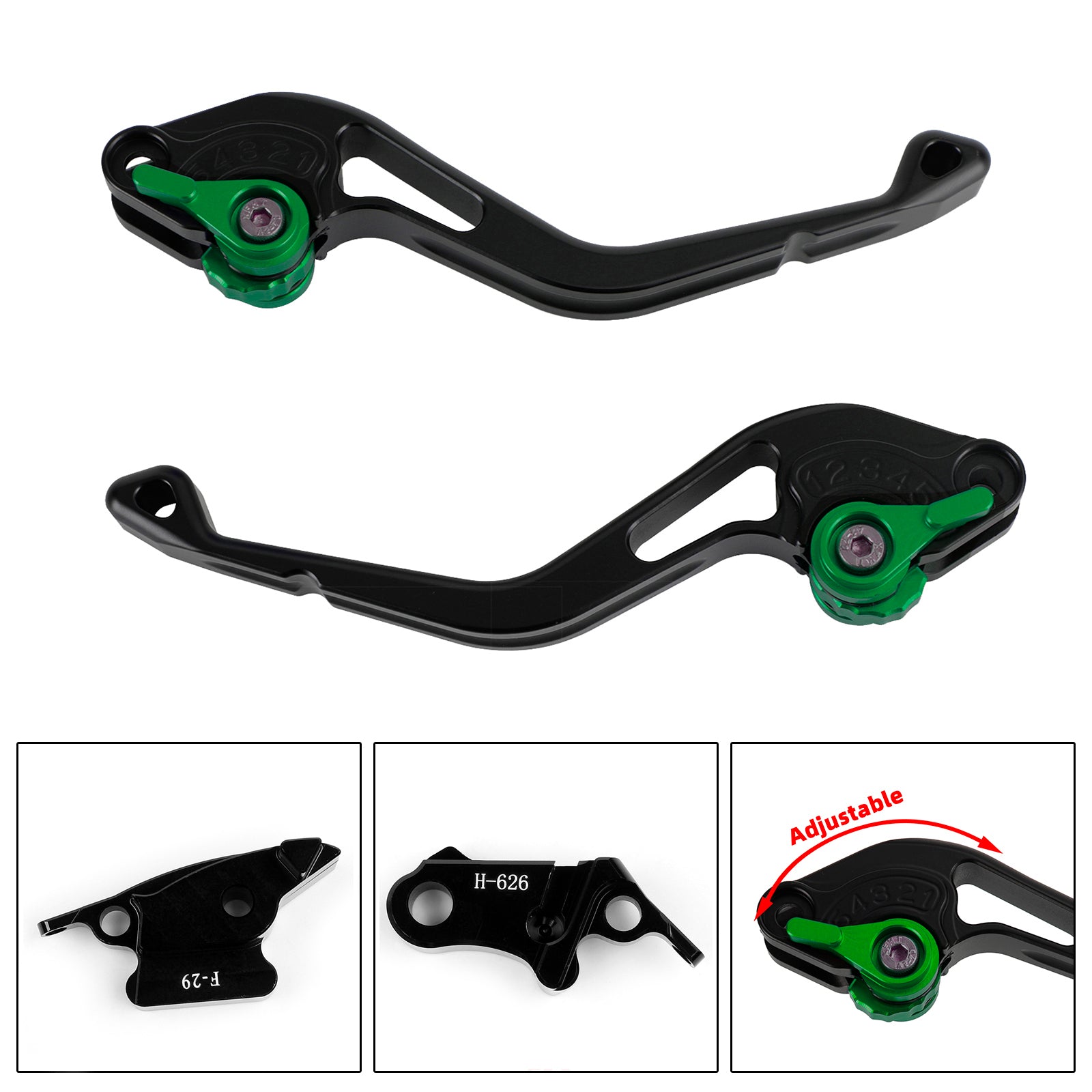 NUOVA leva freno frizione corta adatta per Honda CBR929RR 2000-2001