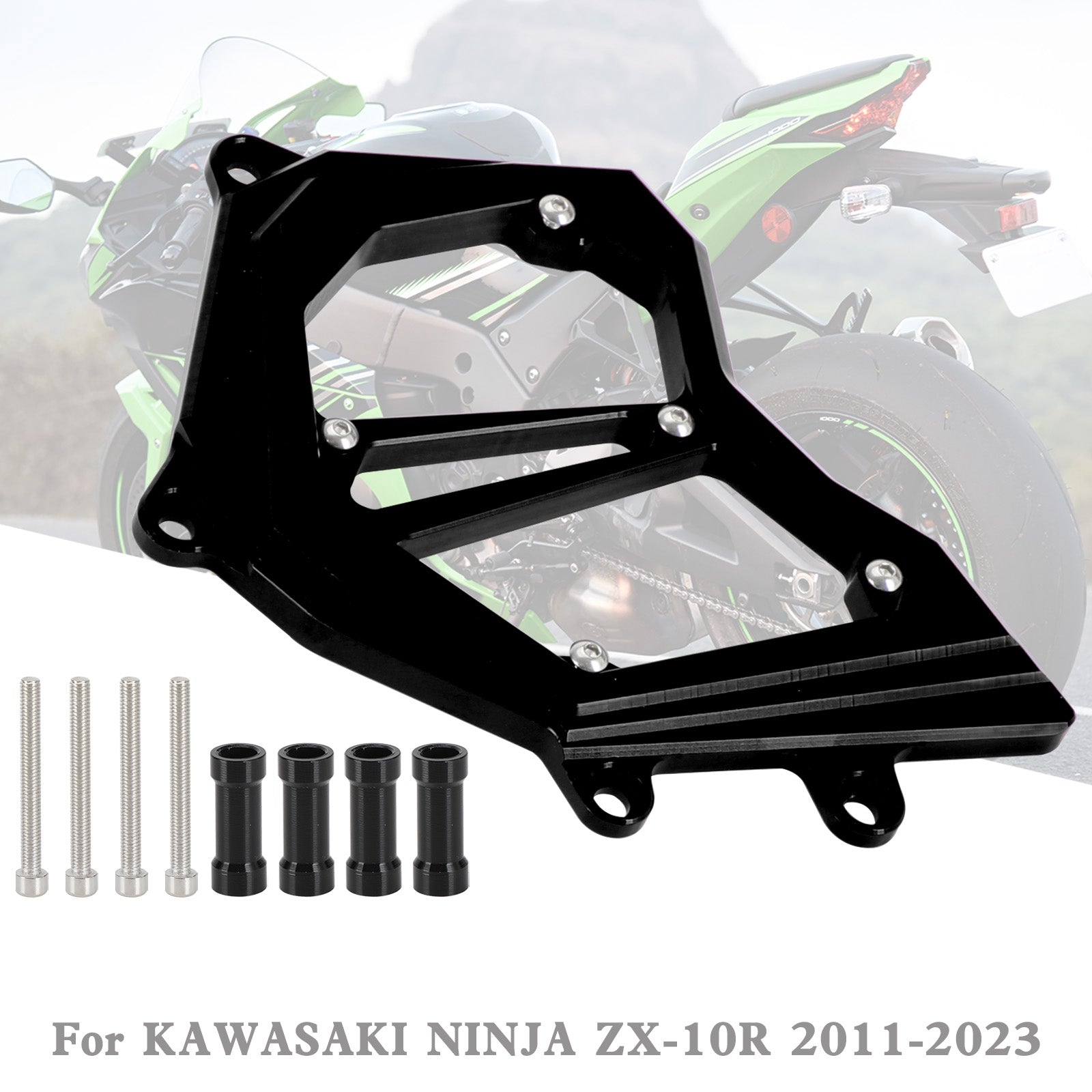 Front Sprocket Cover Chain Guard For KAWASAKI Ninja ZX-10R ZX10R 2011-2023