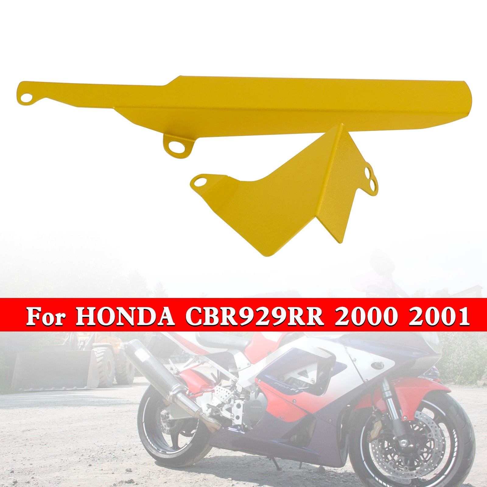 Couvercle de protection de chaîne de pignon arrière, pour Honda CBR929RR 2000 – 2001