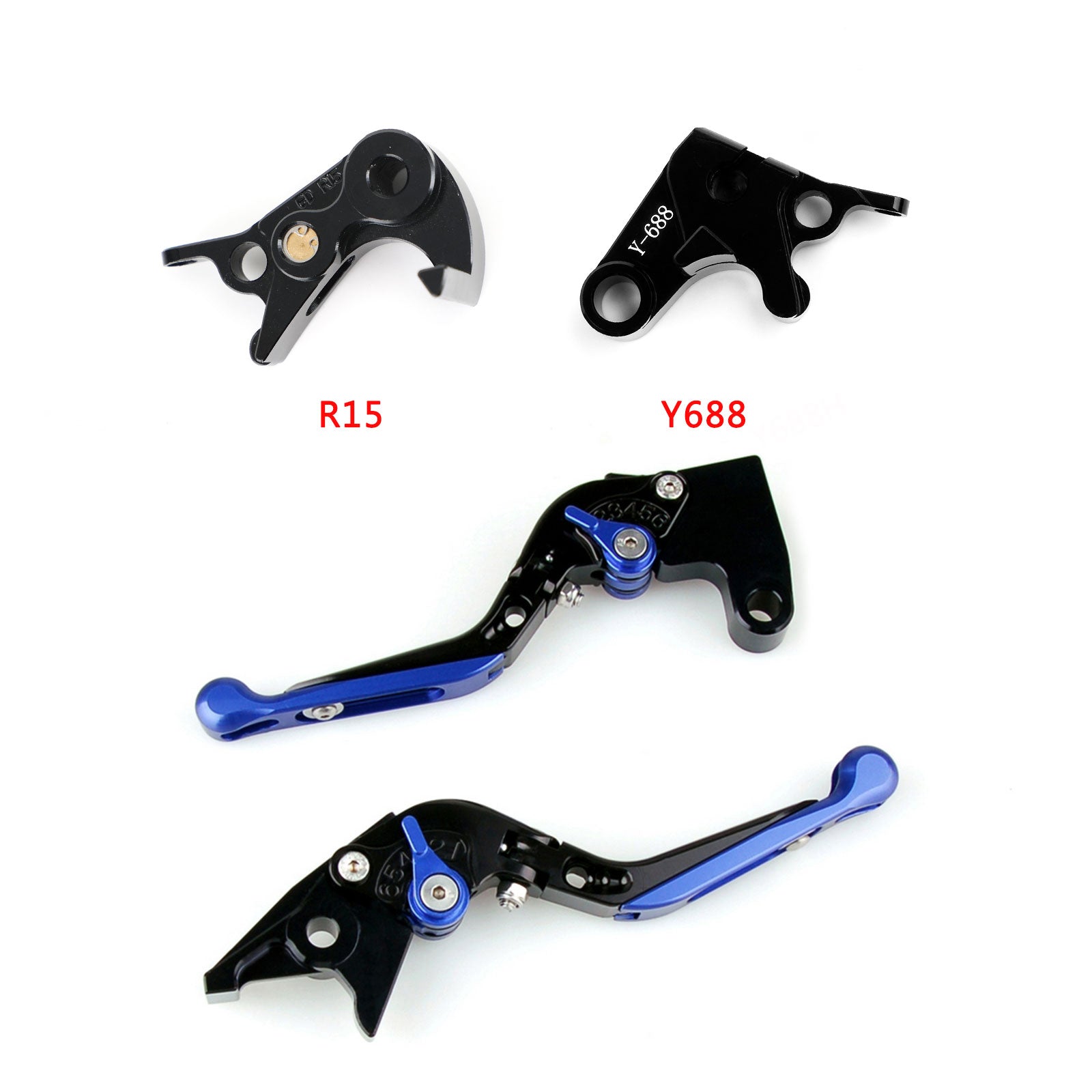 17-20 Yamaha YZF R1/R1M/R1S 15-21 YZF R6 Adjustable Clutch Brake Lever Generic