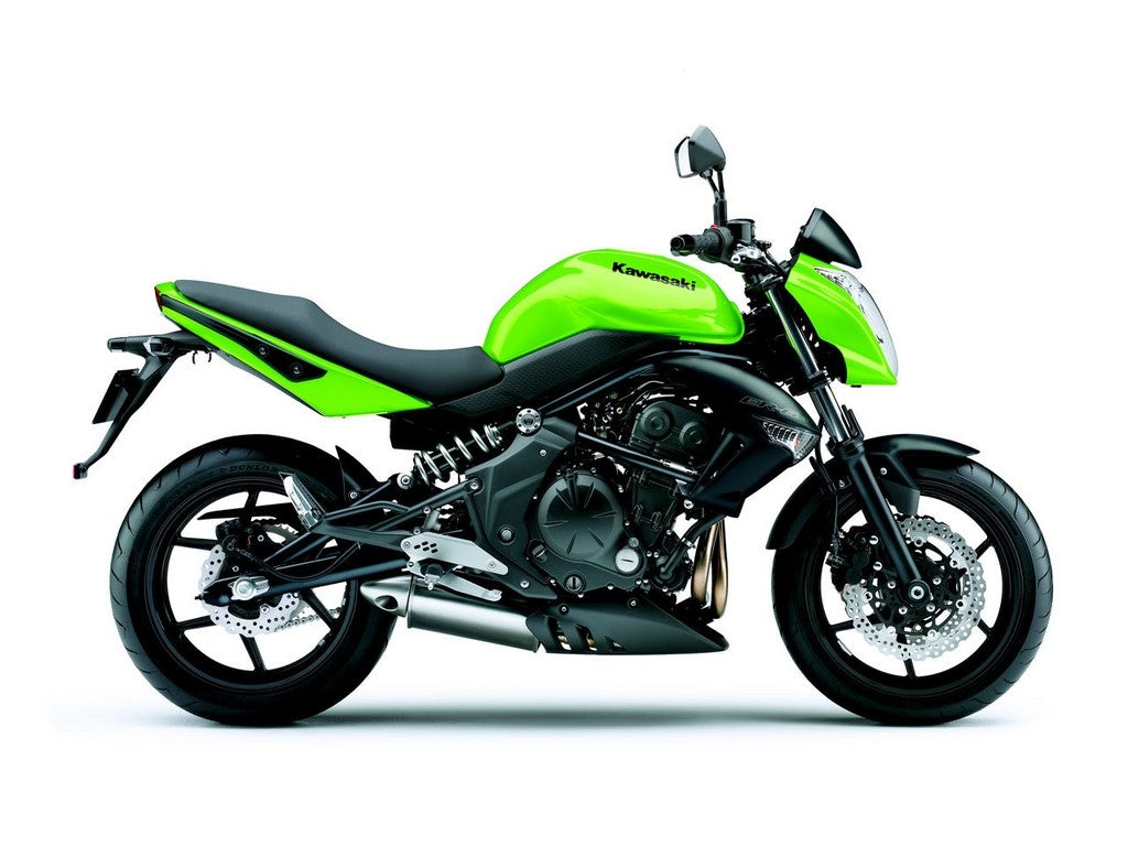 Amotopart Kawasaki 2009-2011 ER6N Kit de carenado verde