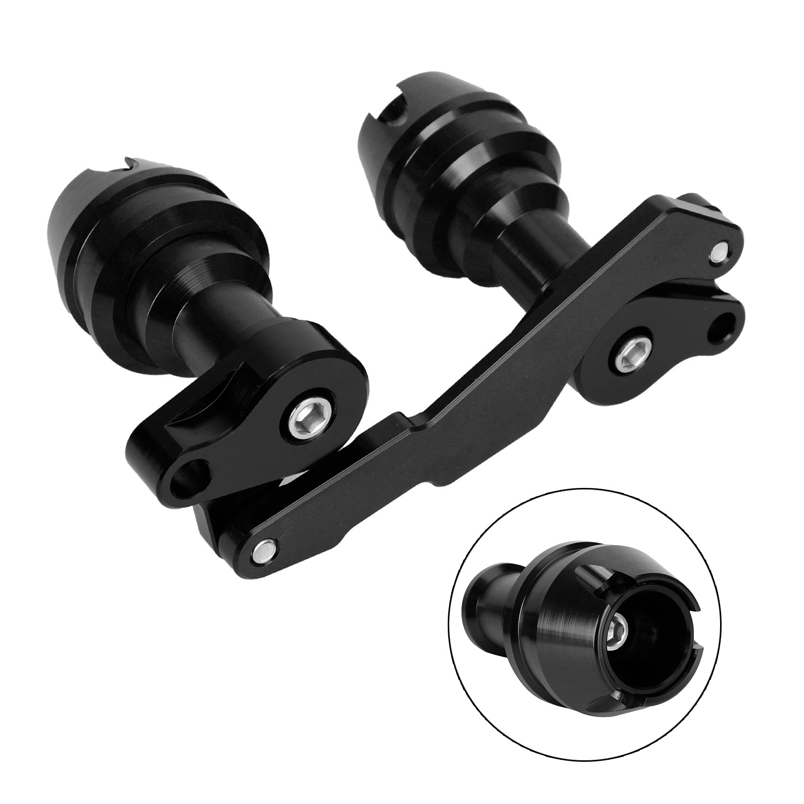 Cnc Anti-Crash Frame Sliders Protector Fit For Yamaha Nvx Aerox Nmax 15-19