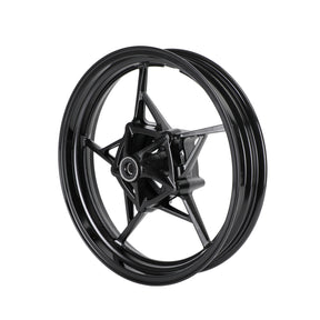 Glossy Black Front Wheel Rim For Kawasaki Z400/EX400 Ninja 400/ABS 2018-2022 Generic