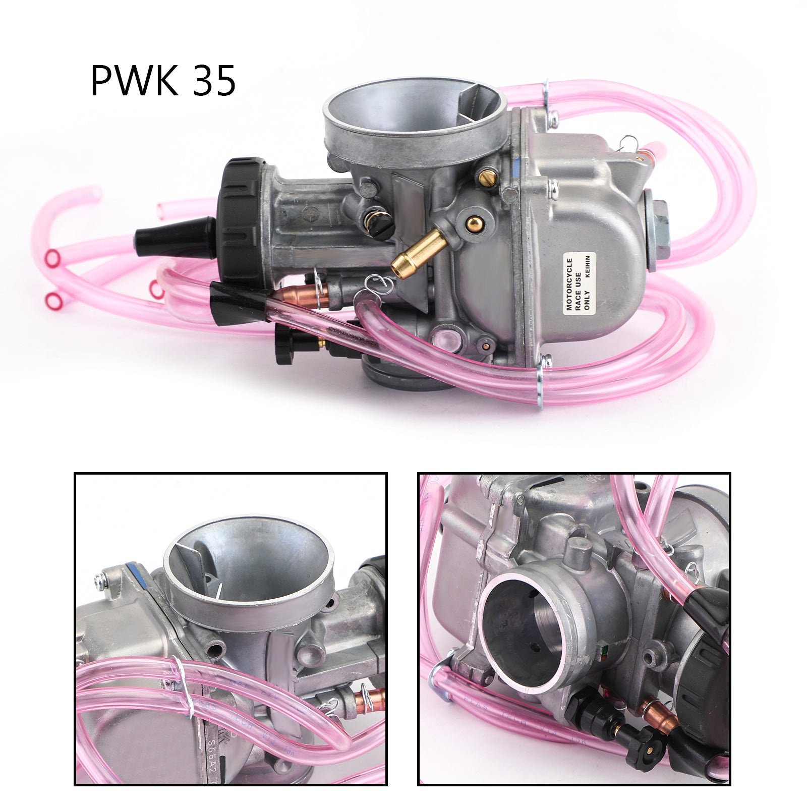 Carburateur à Air PWK35 adapté pour Yamaha YFZ350 YZ250 Honda ATV TRX250R CR250 Suzuki LT250 LT500 Kawasaki KDX200 KDX220