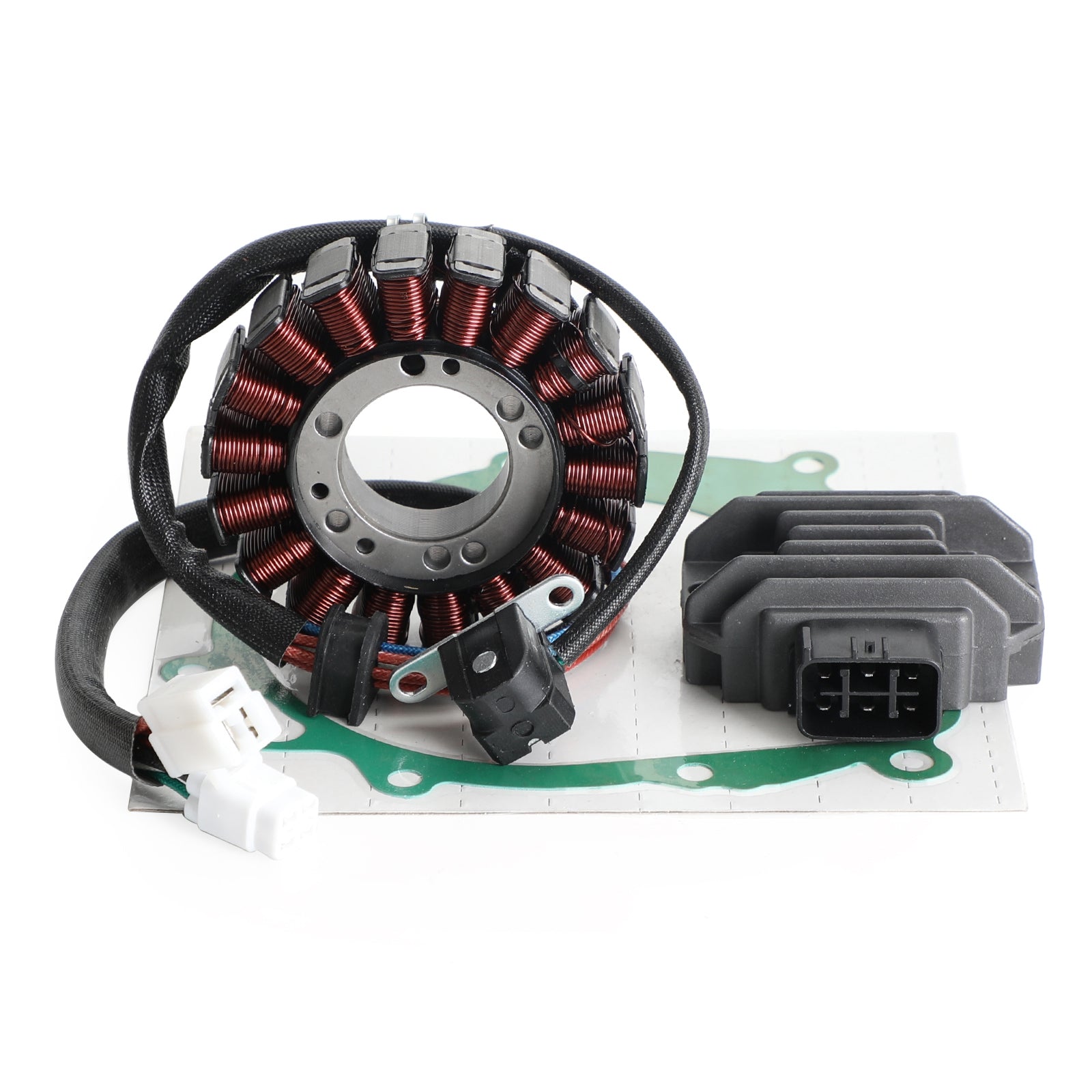 Magneto-Stator + Spannungsgleichrichter + Dichtung für Suzuki LTZ400 Quadsport Z400 03–08 Generisches Fedex