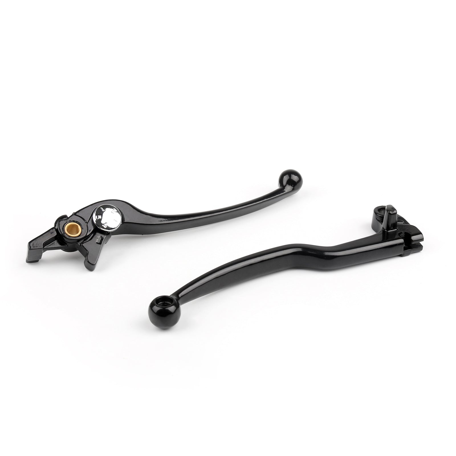 99-04 Yamaha YZF R6 R1 FZ1 Brake Clutch Levers Black