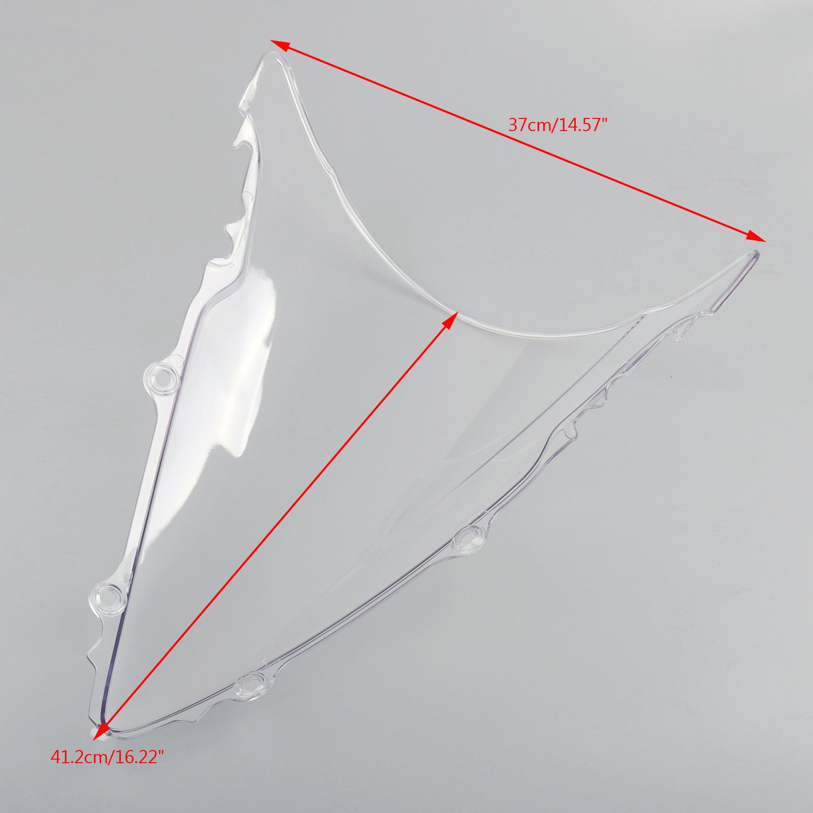 Windshield Windscreen Double Bubble For Yamaha YZF R6 2003-05 R6S 2006-09 Clear Generic