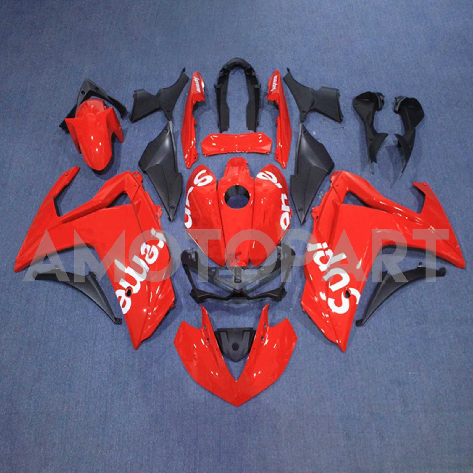 Kit de carenagem AMOTOPT YAMAHA 2014-2018 YZF R3 e 2015-2017 YZF R25 Red Fairing Kit