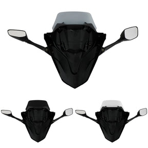 ABS-Motorrad-Windschutzscheibe, passend für Yamaha NMAX155 N-MAX 155 2021–2022