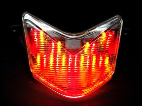 Motorrad-LED-Rücklicht für Kawasaki ZX-10R 06-07 ZX-6R 636 750S 05-06 Klar