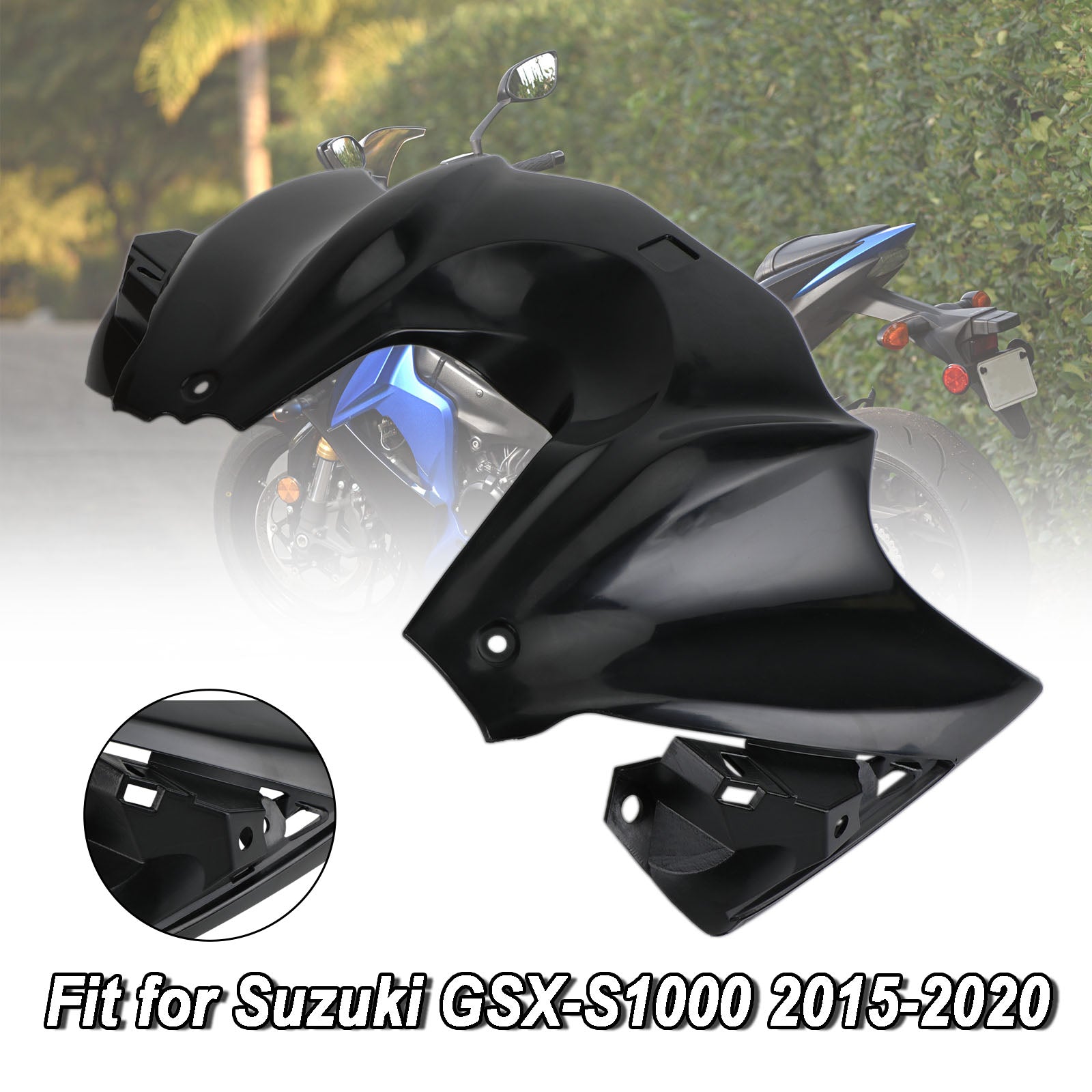 Unpainted Front Tank Cover Fairing Panel For Suzuki GSX-S 1000 2015-2020