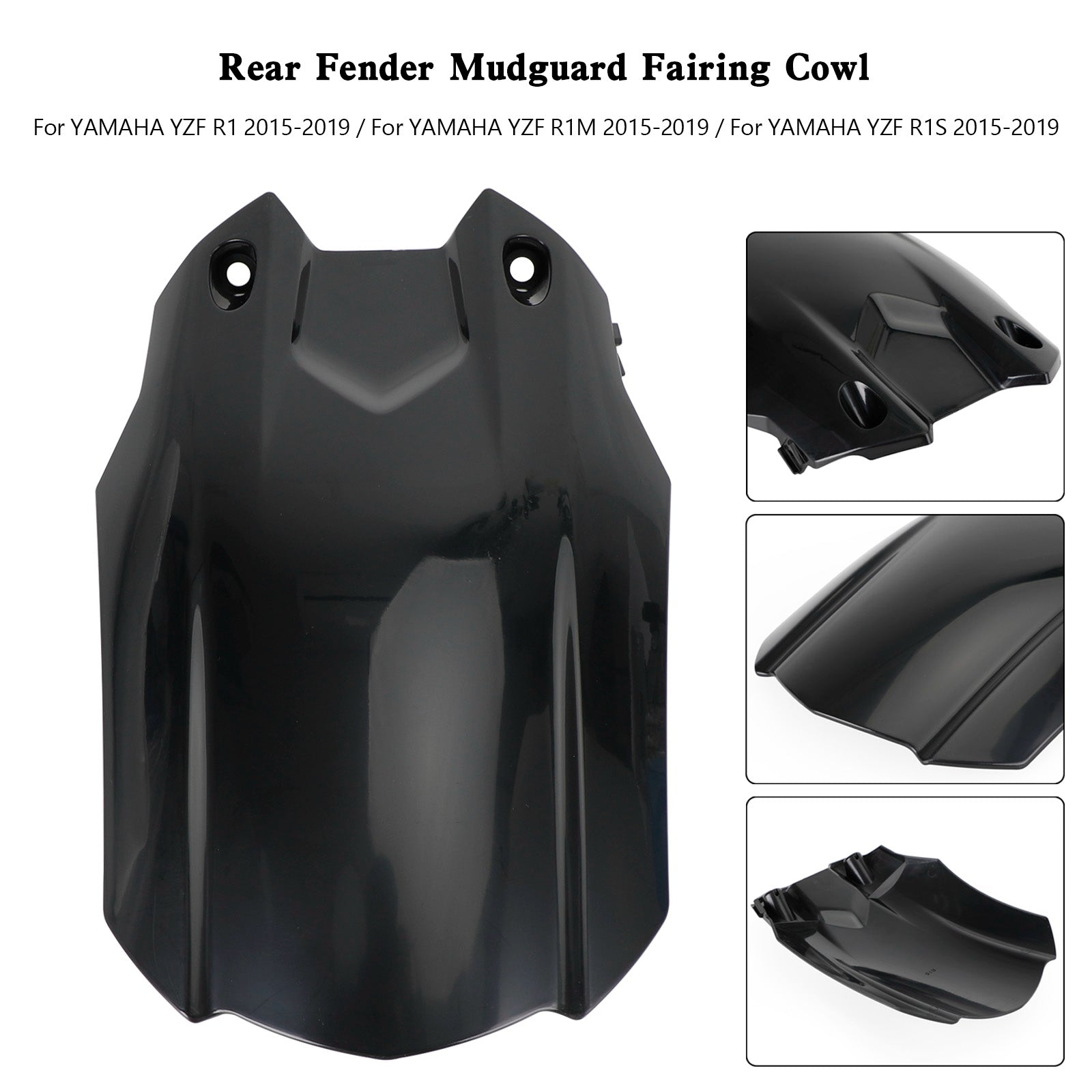 Rear Fender Mudguard Fairing Cowl For YAMAHA YZF-R1 YZF R1M R1S 2015-2019