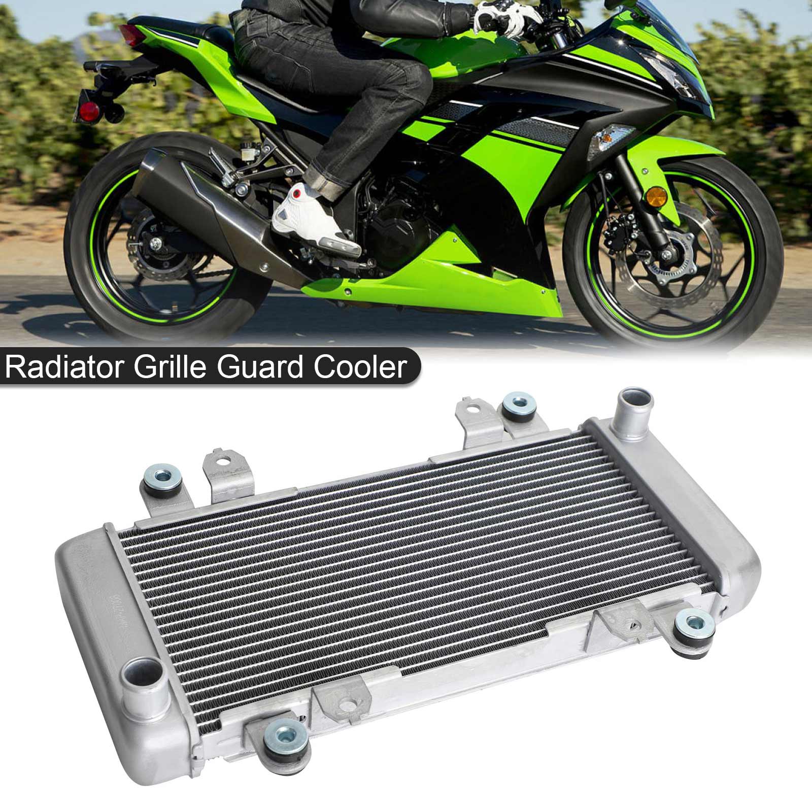 Radiator Guard Cooler Cooling For KAWASAKI NINJA 300 EX300 EX 300 2013-2017 Generic