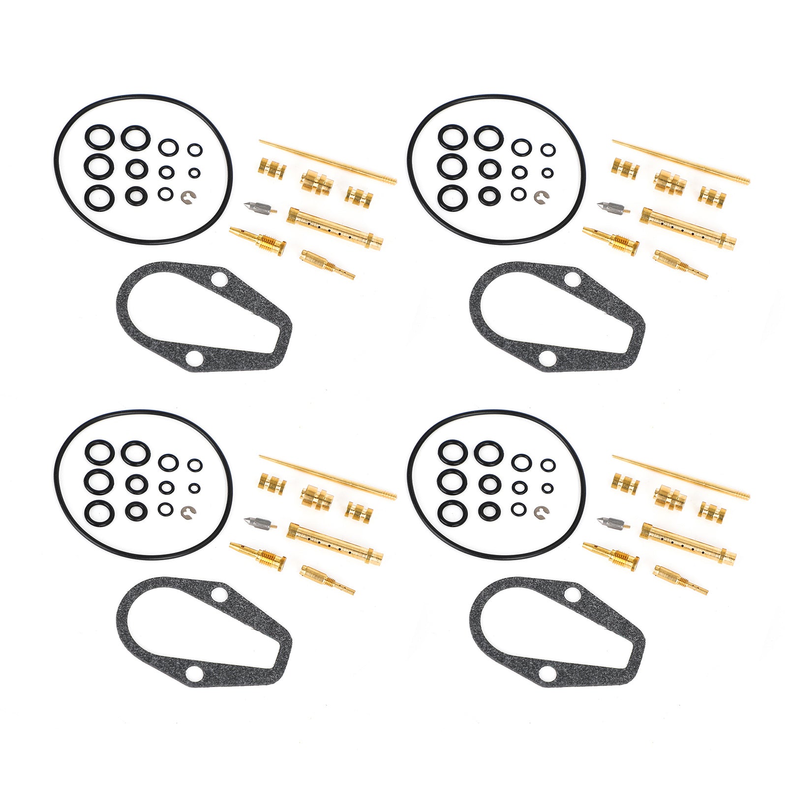 Kit de reconstruction de carburateur 4X, adapté à la HONDA CB500 CB500K Four 1971 – 1973 générique