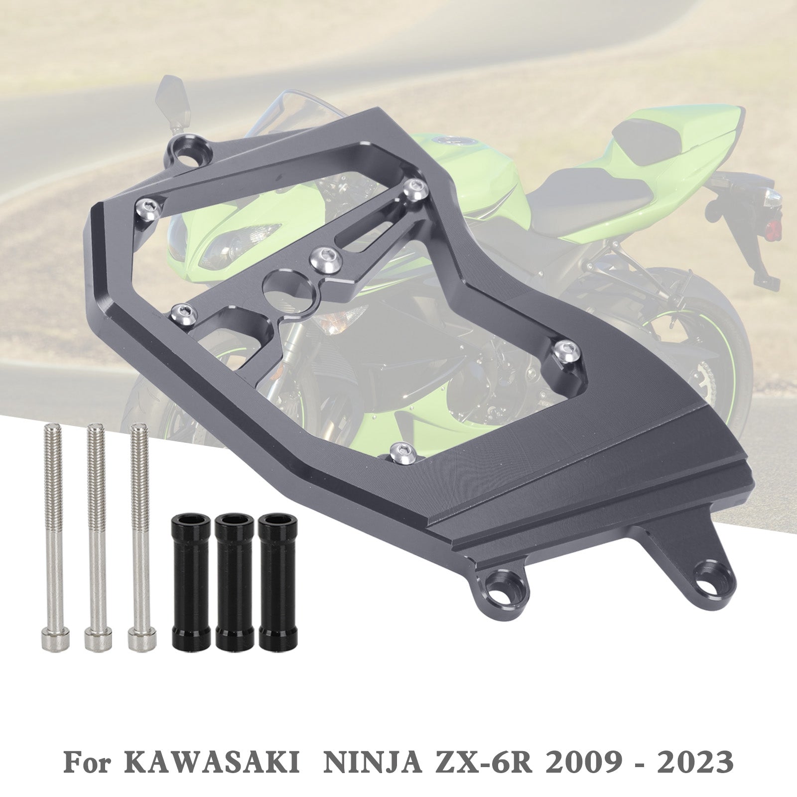 Front Sprocket Cover Chain Guard For KAWASAKI Ninja ZX-6R ZX6R 2009-2023