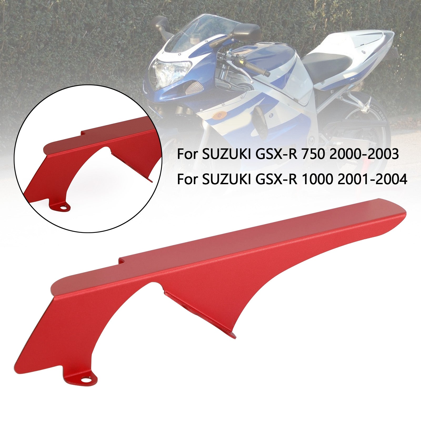 Suzuki 00-03 GSXR 750 &amp; 01-04 GSXR 1000 Kettenrad-Kettenschutzabdeckung