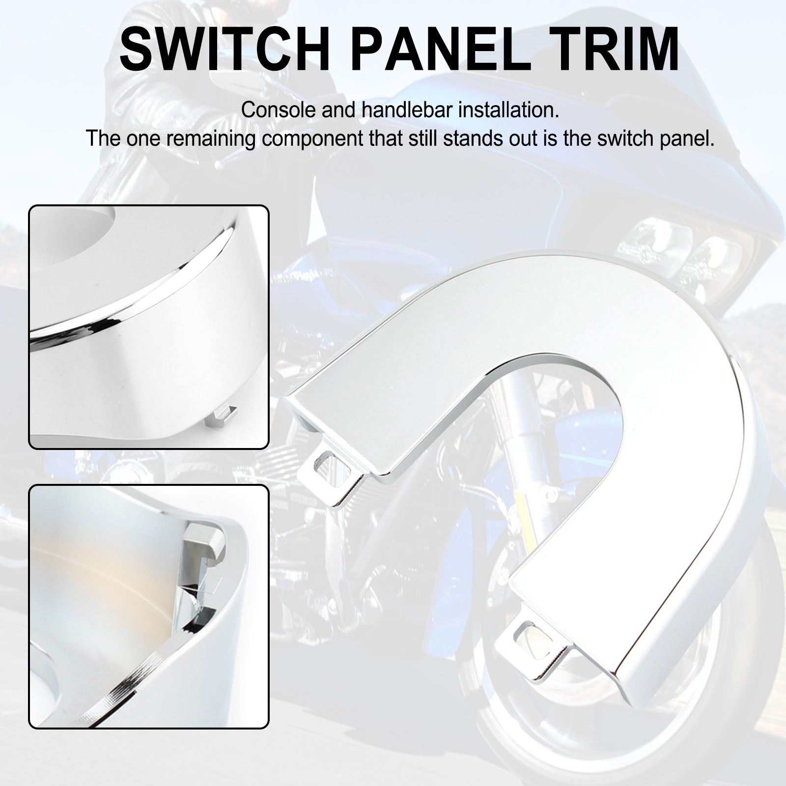 15-22 Touring Road Glide Spezielle Aluminium Zündschloss Panel Trim Für Generisches