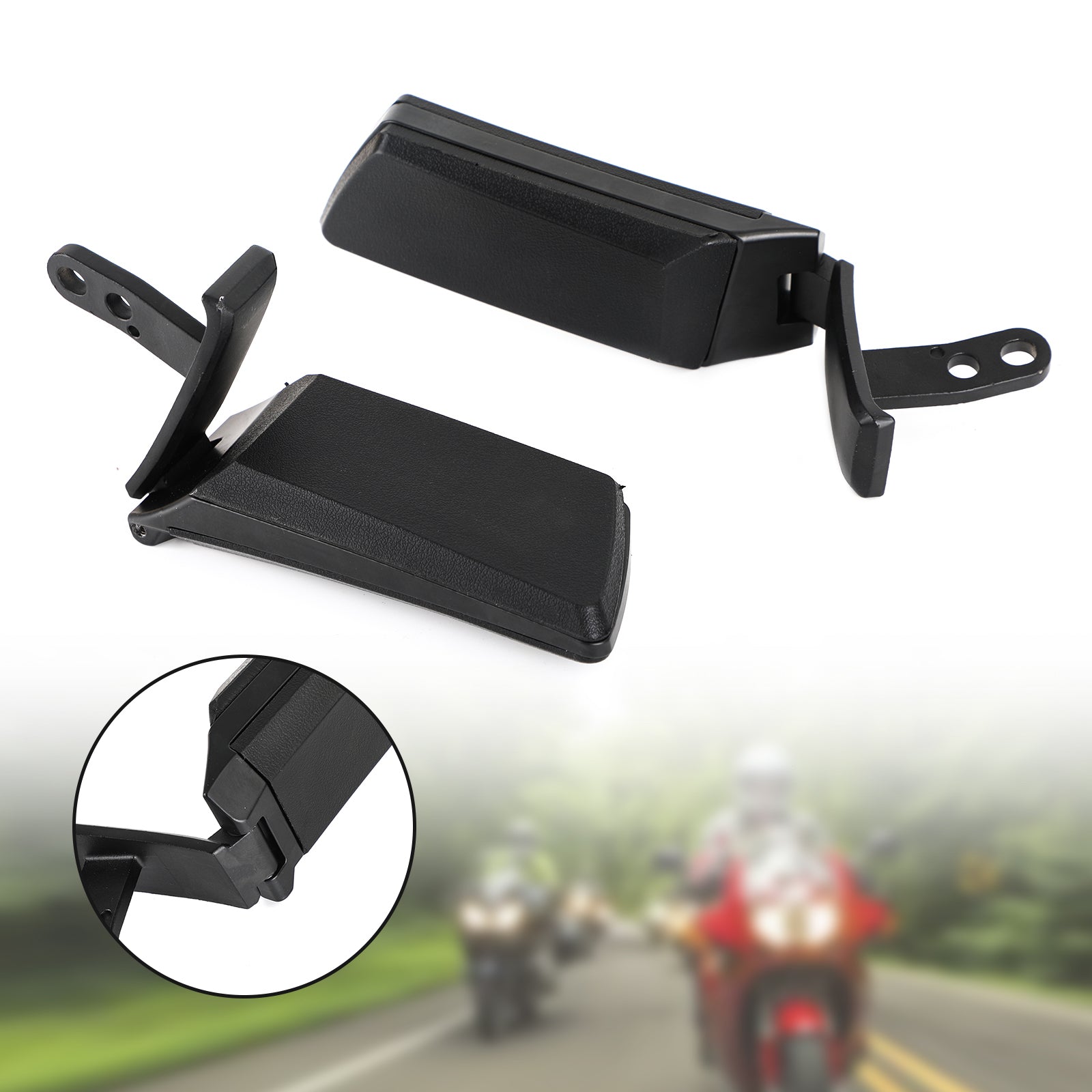 Support de main d'accoudoir de passager arrière adapté à Honda Gold Wing GL1800 Tour 2018 – 2022 générique